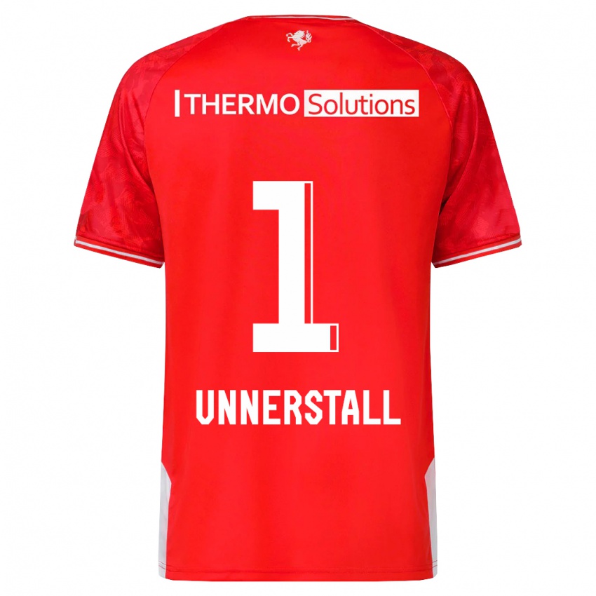 Bambino Maglia Lars Unnerstall #1 Rosso Kit Gara Home 2023/24 Maglietta