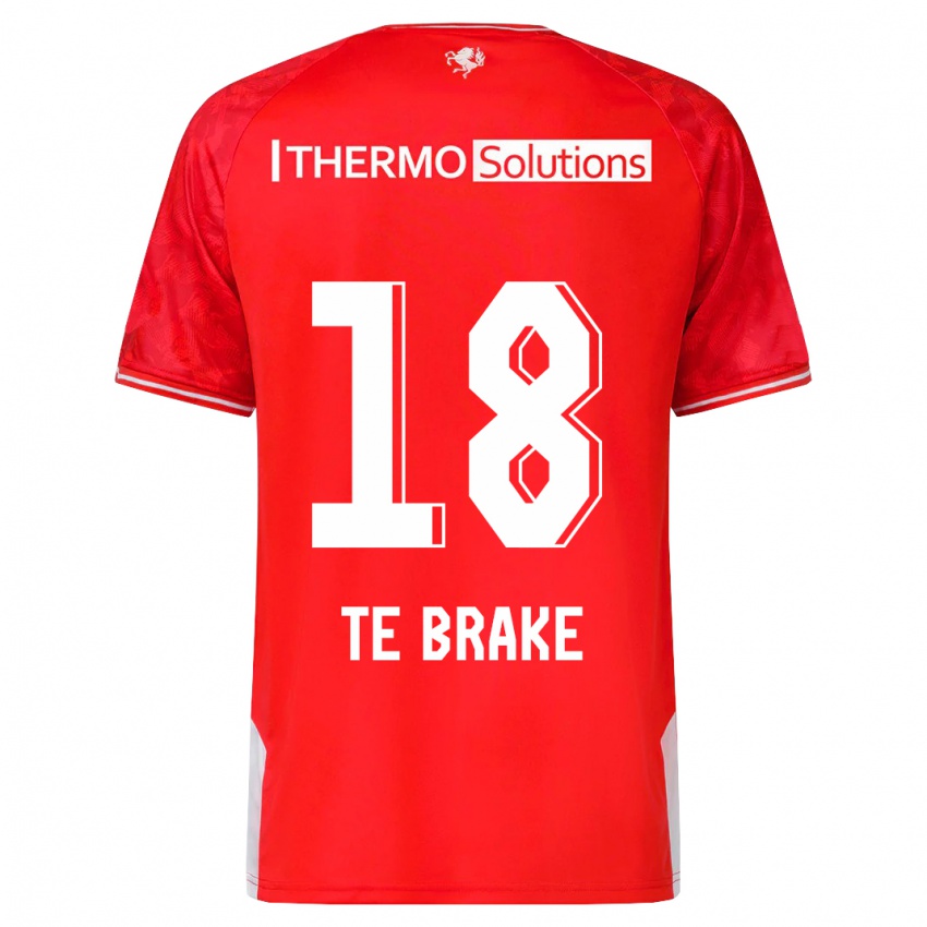 Bambino Maglia Sophie Te Brake #18 Rosso Kit Gara Home 2023/24 Maglietta