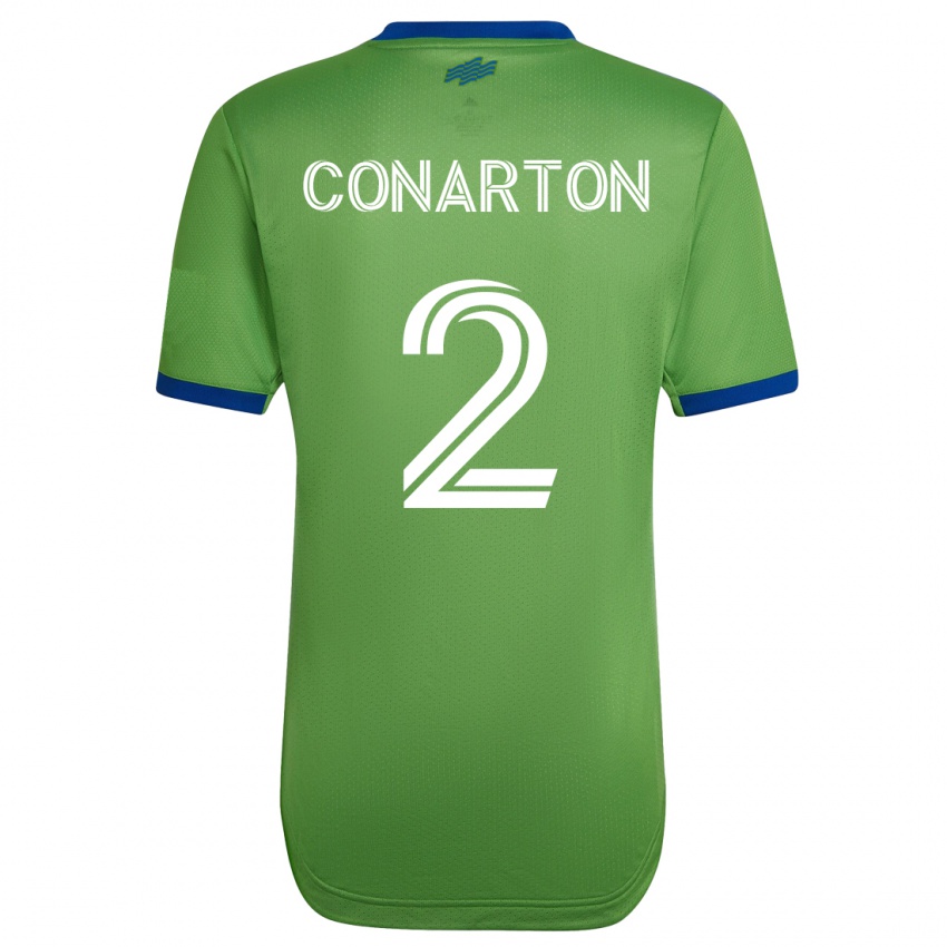 Bambino Maglia Alyssa Conarton #2 Verde Kit Gara Home 2023/24 Maglietta