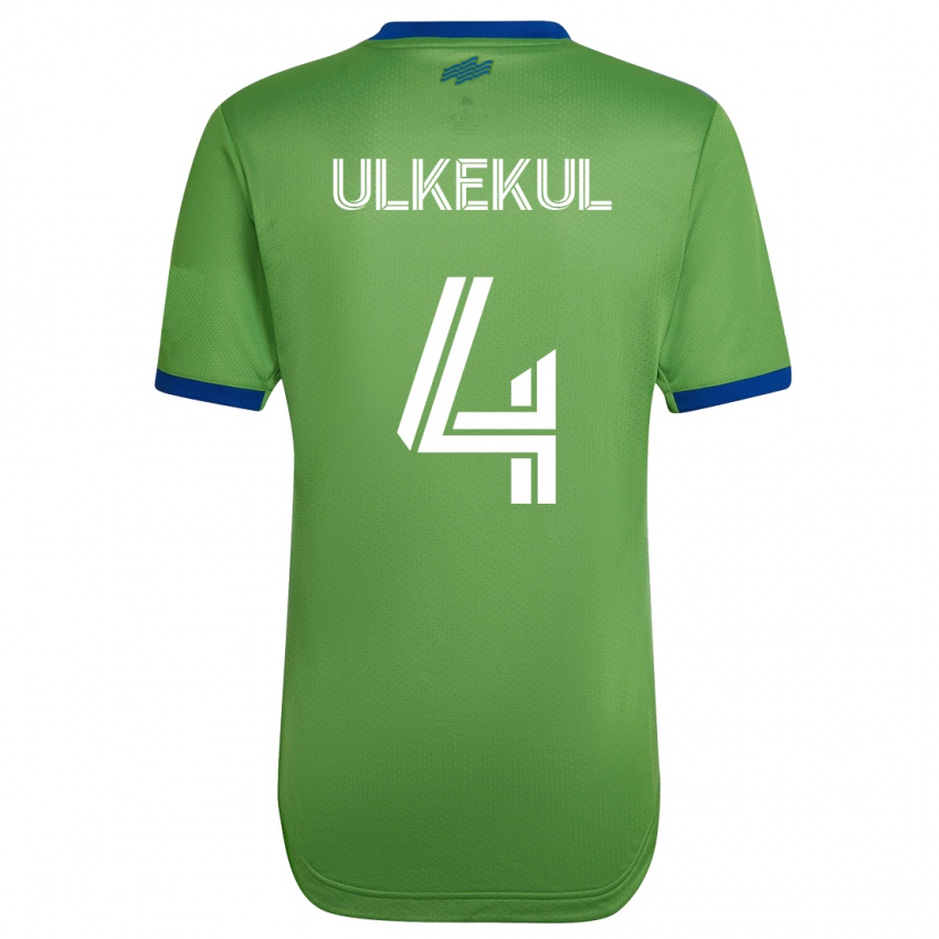 Bambino Maglia Jodi Ulkekul #4 Verde Kit Gara Home 2023/24 Maglietta