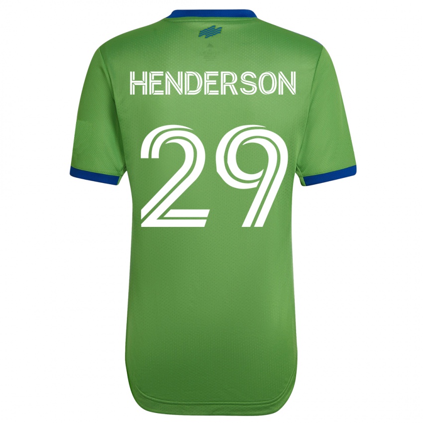 Bambino Maglia Anna Henderson #29 Verde Kit Gara Home 2023/24 Maglietta