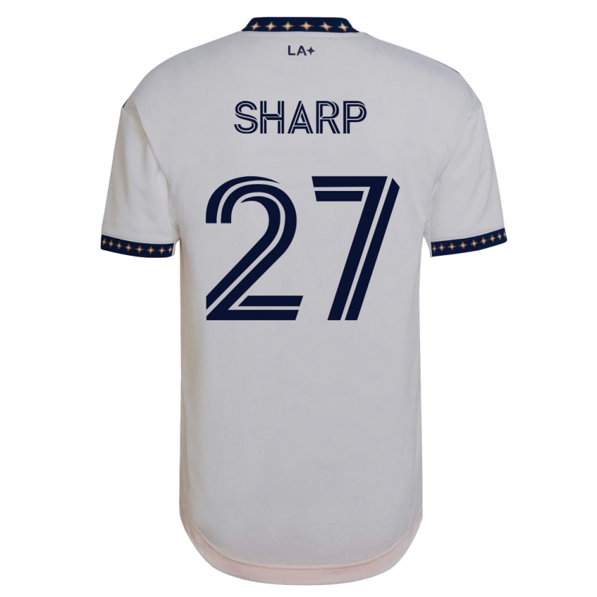 Bambino Maglia Billy Sharp #27 Bianco Kit Gara Home 2023/24 Maglietta