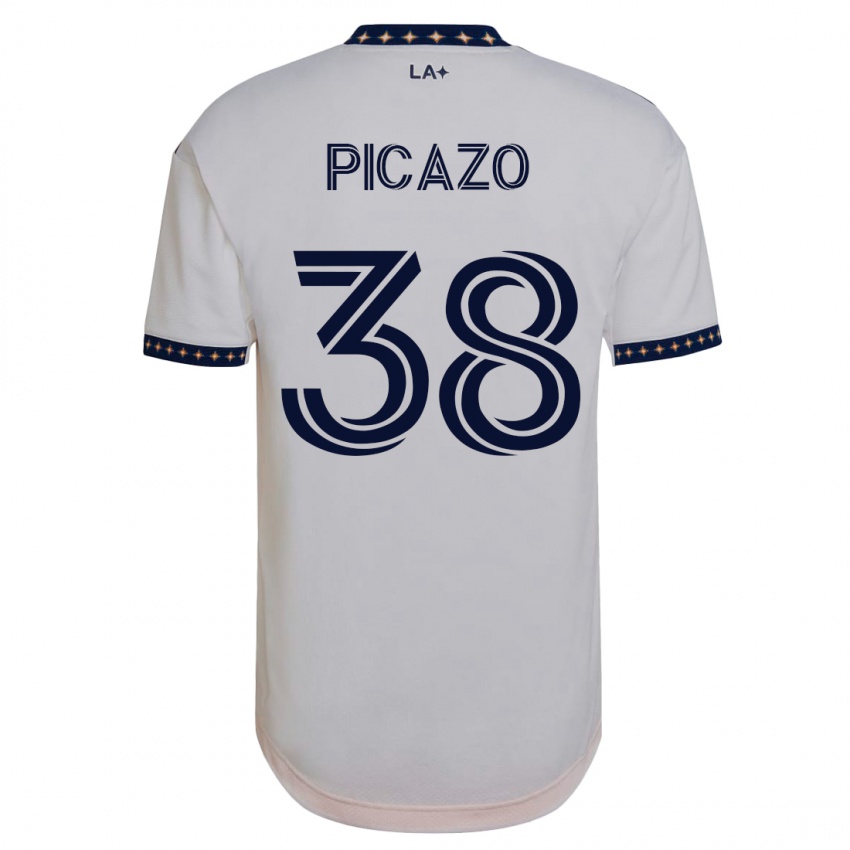 Bambino Maglia Axel Picazo #38 Bianco Kit Gara Home 2023/24 Maglietta