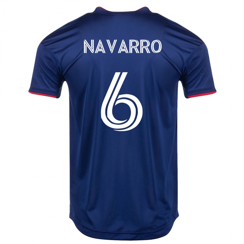 Bambino Maglia Miguel Navarro #6 Marina Militare Kit Gara Home 2023/24 Maglietta