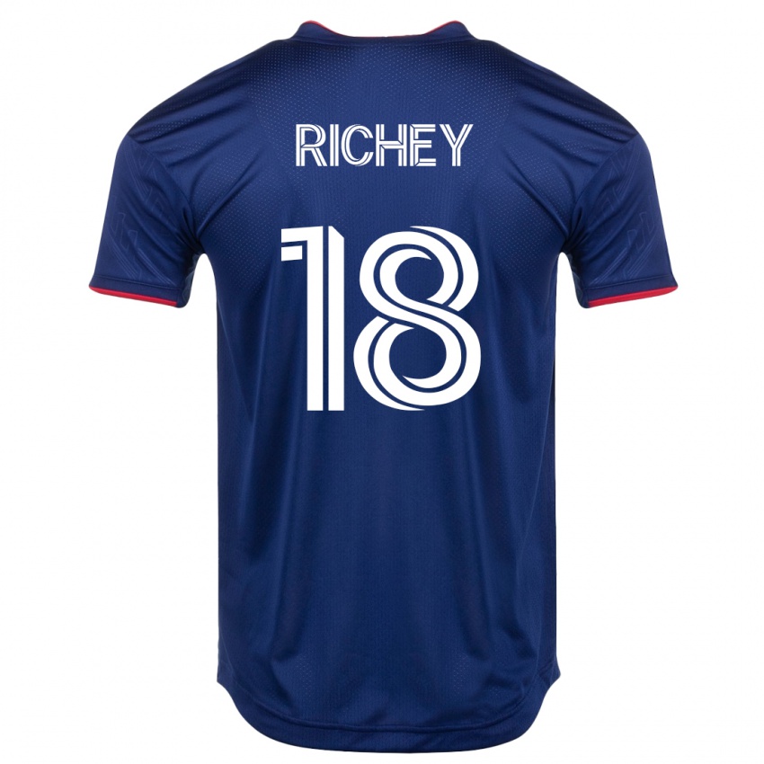 Bambino Maglia Spencer Richey #18 Marina Militare Kit Gara Home 2023/24 Maglietta