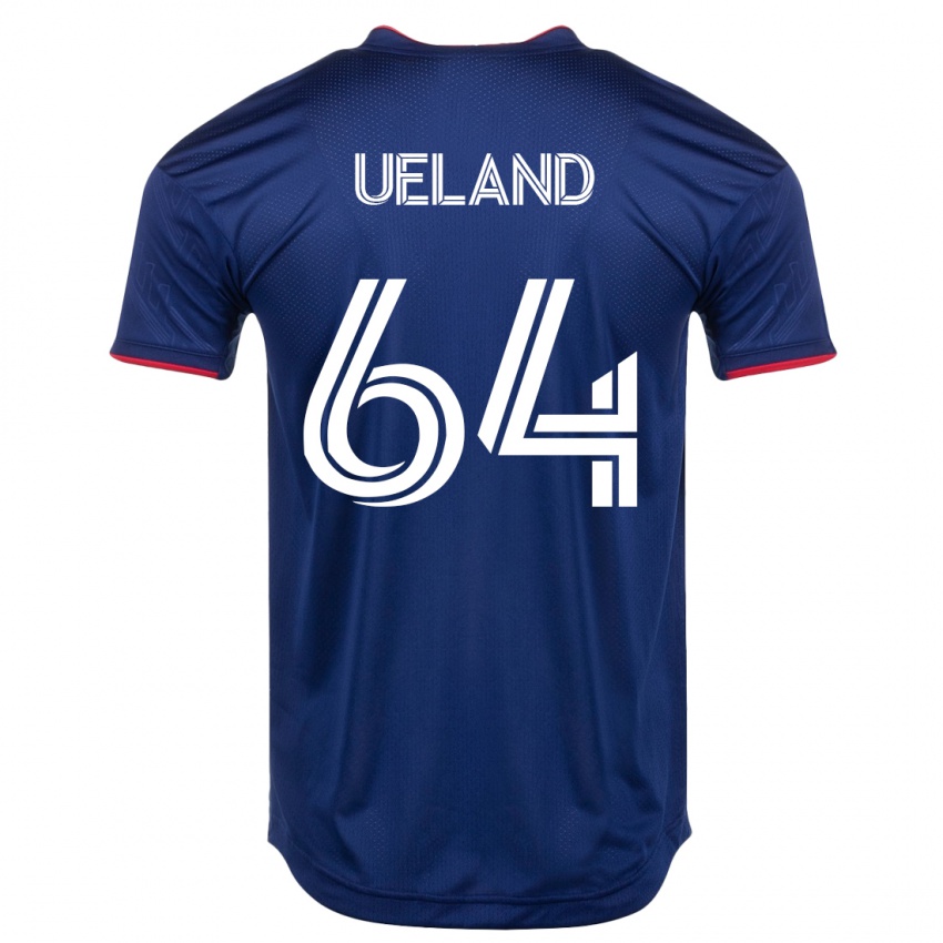 Bambino Maglia Andreas Ueland #64 Marina Militare Kit Gara Home 2023/24 Maglietta