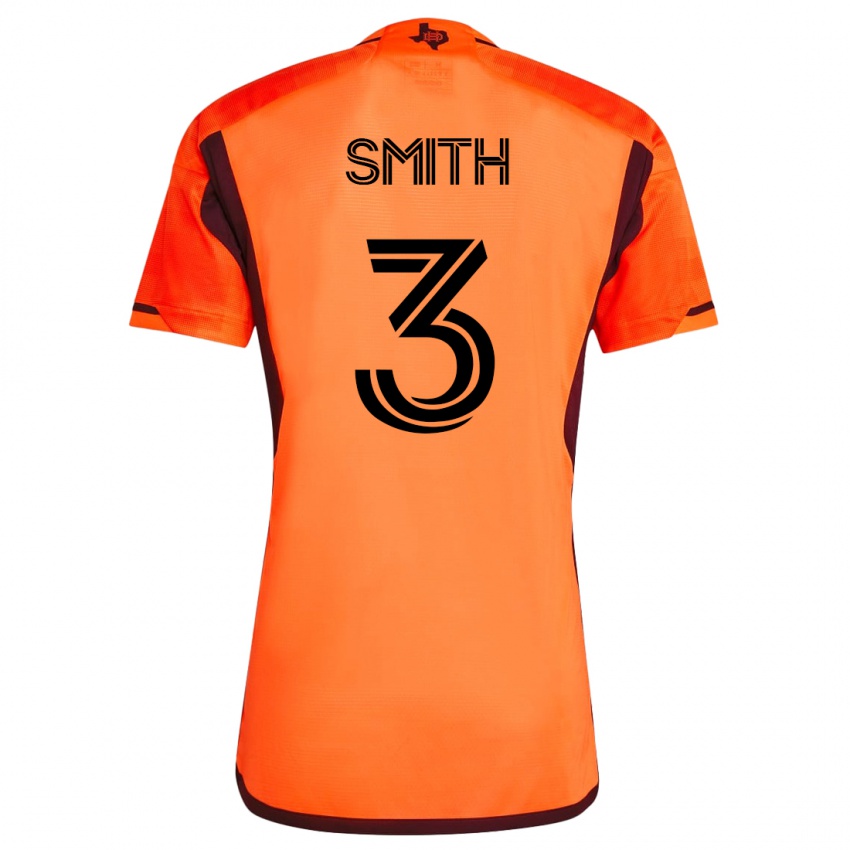 Bambino Maglia Brad Smith #3 Arancia Kit Gara Home 2023/24 Maglietta