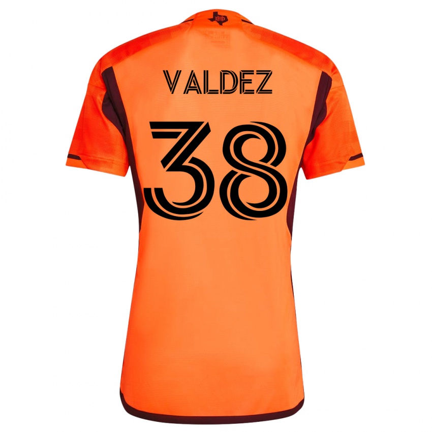 Bambino Maglia Xavier Valdez #38 Arancia Kit Gara Home 2023/24 Maglietta