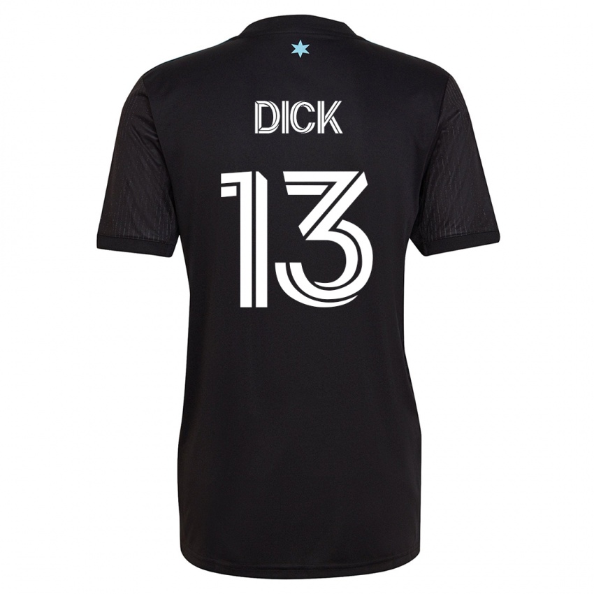 Bambino Maglia Eric Dick #13 Nero Kit Gara Home 2023/24 Maglietta