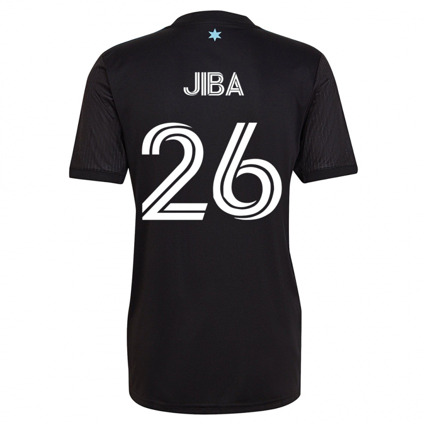 Bambino Maglia Ryen Jiba #26 Nero Kit Gara Home 2023/24 Maglietta