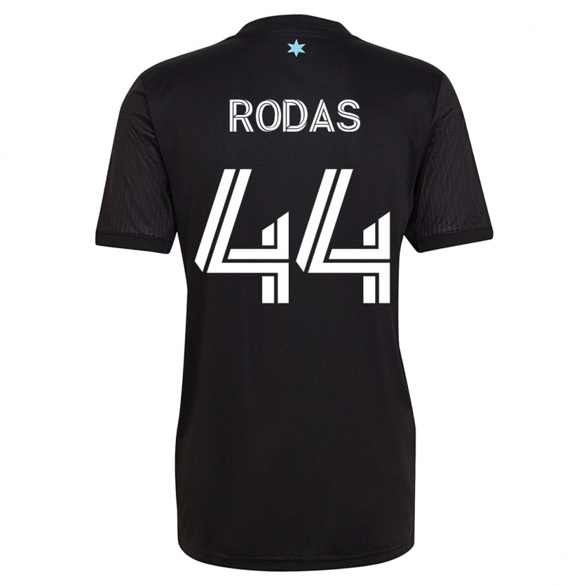 Bambino Maglia Geremy Rodas #44 Nero Kit Gara Home 2023/24 Maglietta