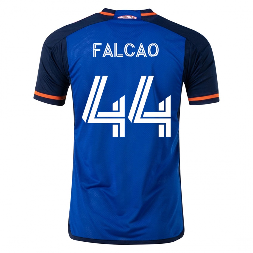 Bambino Maglia Kiano Falcao #44 Blu Kit Gara Home 2023/24 Maglietta