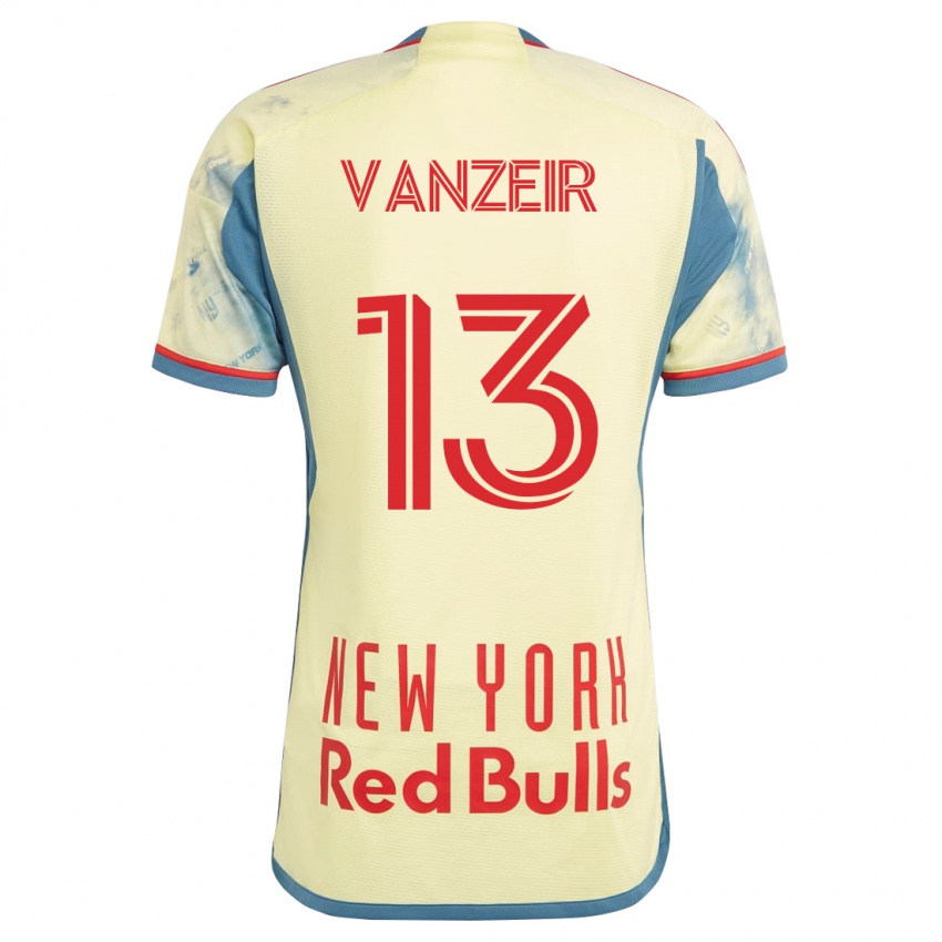 Bambino Maglia Dante Vanzeir #13 Giallo Kit Gara Home 2023/24 Maglietta