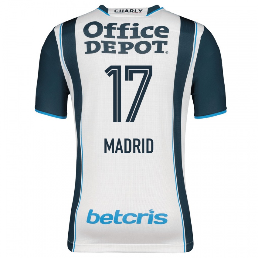 Bambino Maglia Yanín Madrid #17 Marina Militare Kit Gara Home 2023/24 Maglietta