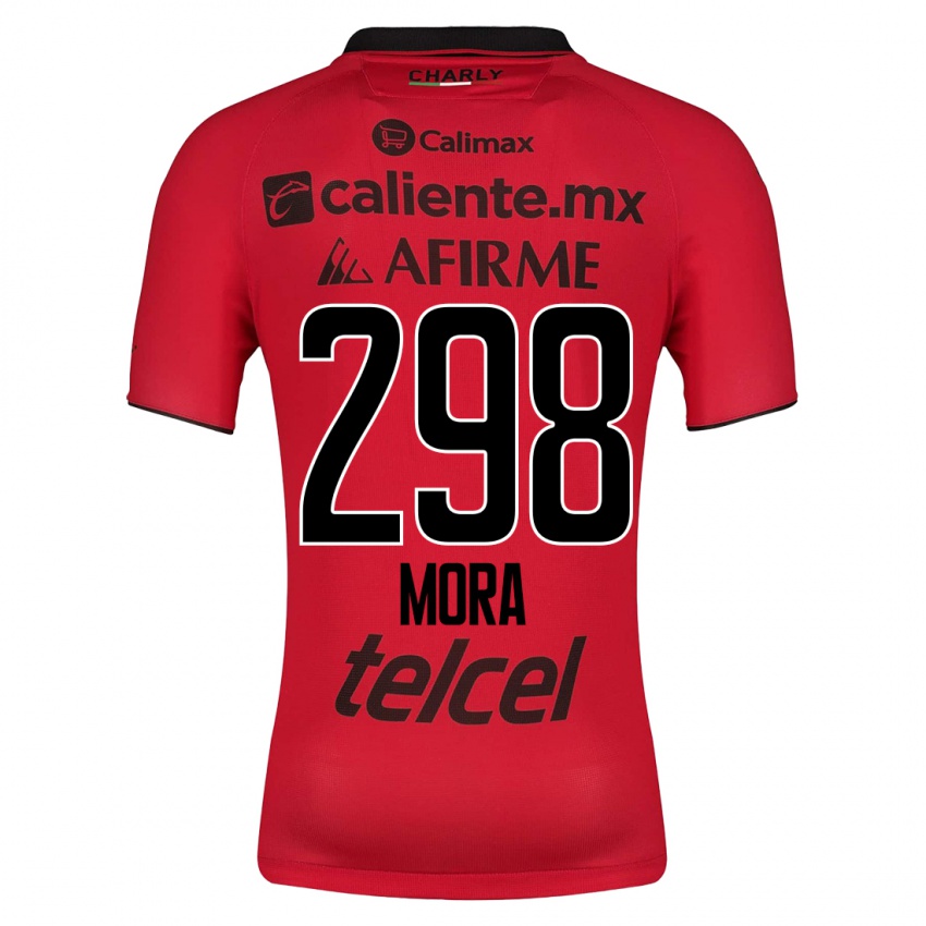 Bambino Maglia Gilberto Mora #298 Rosso Kit Gara Home 2023/24 Maglietta