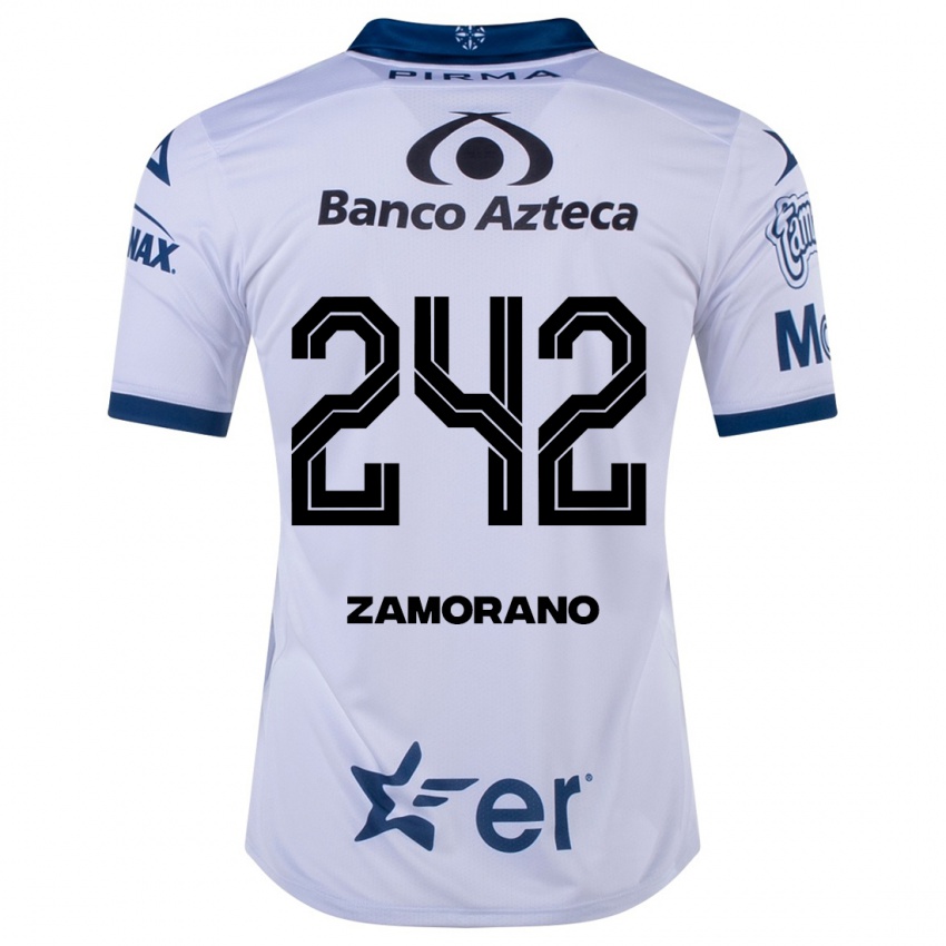 Bambino Maglia Leonardo Zamorano #242 Bianco Kit Gara Home 2023/24 Maglietta