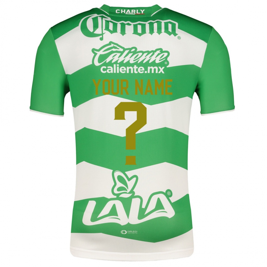 Bambino Maglia Il Tuo Nome #0 Verde Kit Gara Home 2023/24 Maglietta