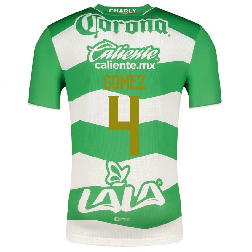 Bambino Maglia Alejandro Gómez #4 Verde Kit Gara Home 2023/24 Maglietta
