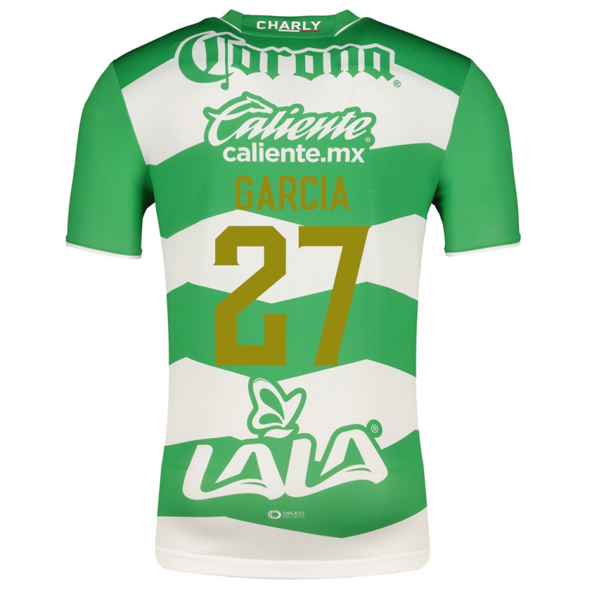 Bambino Maglia Joel García #27 Verde Kit Gara Home 2023/24 Maglietta