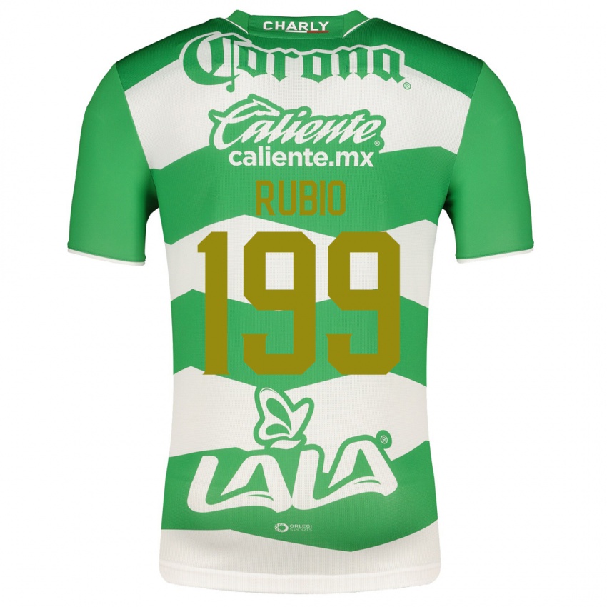 Bambino Maglia Ronaldo Rubio #199 Verde Kit Gara Home 2023/24 Maglietta