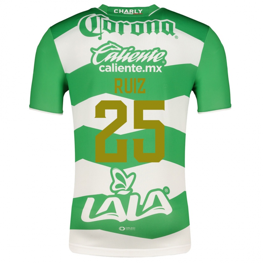 Bambino Maglia Michel Ruiz #25 Verde Kit Gara Home 2023/24 Maglietta