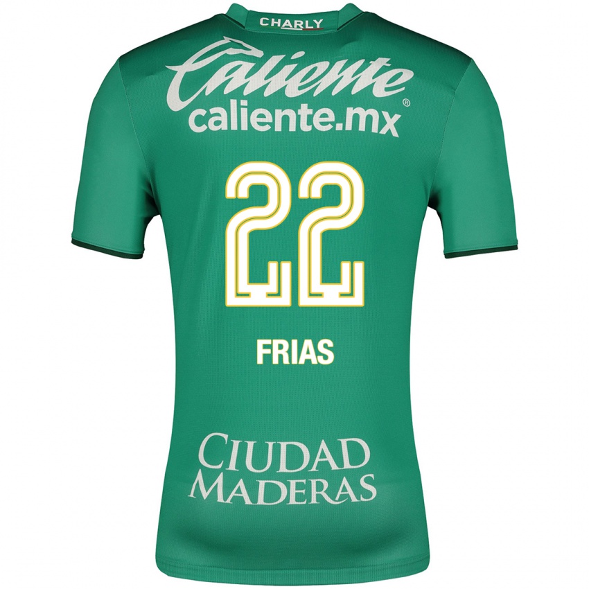 Bambino Maglia Adonis Frías #22 Verde Kit Gara Home 2023/24 Maglietta