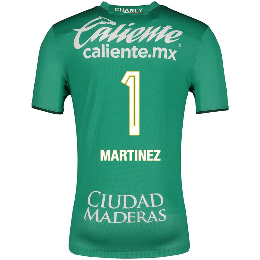 Bambino Maglia Angeles Martínez #1 Verde Kit Gara Home 2023/24 Maglietta