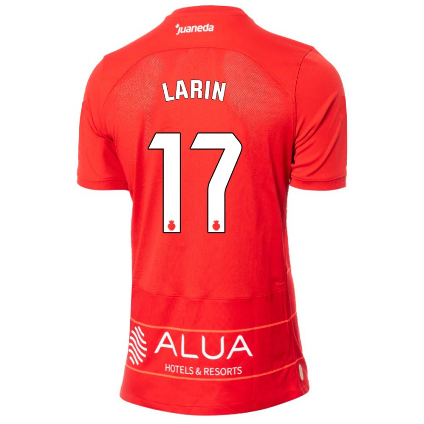 Bambino Maglia Cyle Larin #17 Rosso Kit Gara Home 2023/24 Maglietta