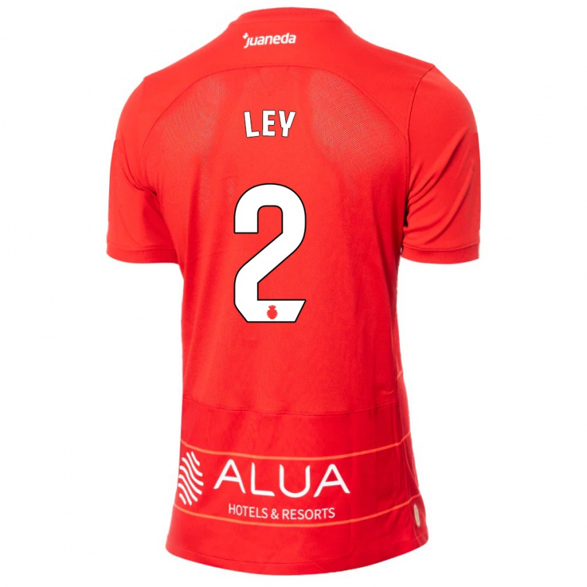 Bambino Maglia Yuzún Ley #2 Rosso Kit Gara Home 2023/24 Maglietta