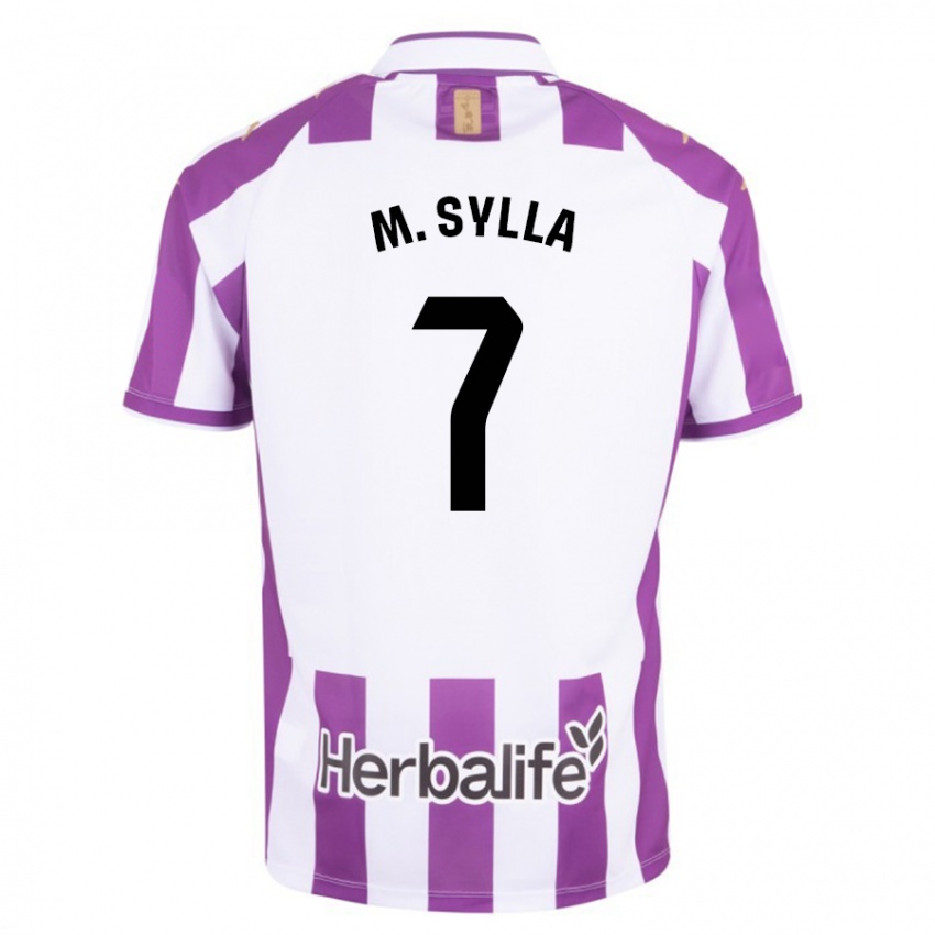 Bambino Maglia Mamadou Sylla #7 Porpora Kit Gara Home 2023/24 Maglietta