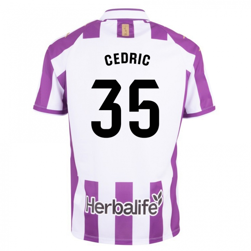 Bambino Maglia Iván Cédric #35 Porpora Kit Gara Home 2023/24 Maglietta