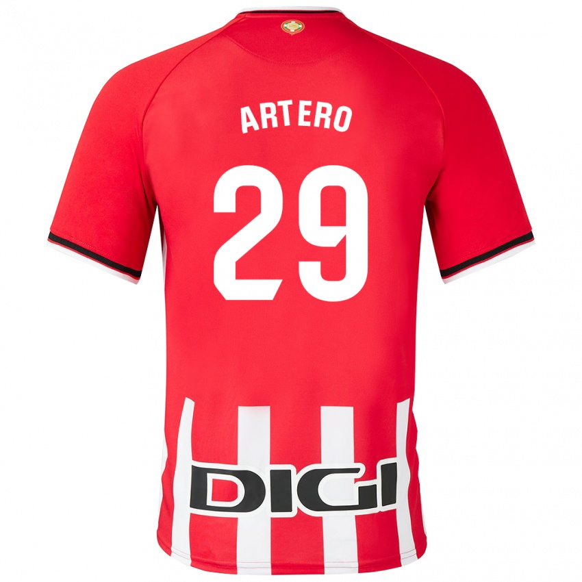 Bambino Maglia Marina Artero Moreno #29 Rosso Kit Gara Home 2023/24 Maglietta