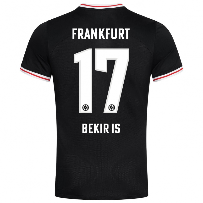 Bambino Maglia Eba Bekir Is #17 Nero Kit Gara Away 2023/24 Maglietta