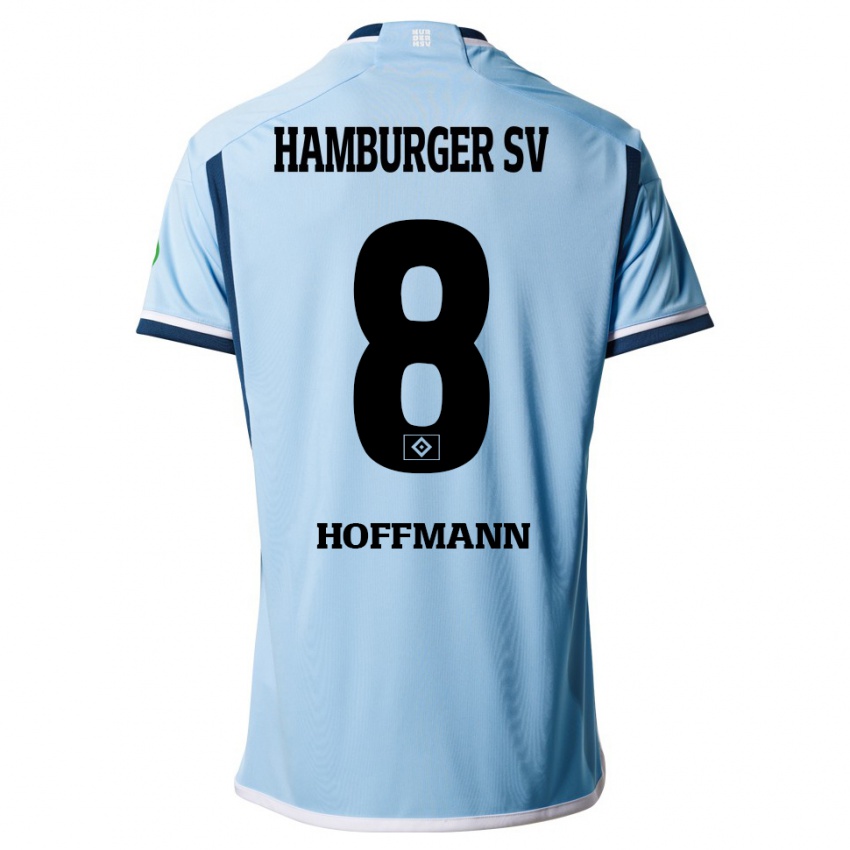 Bambino Maglia Nick Hoffmann #8 Blu Kit Gara Away 2023/24 Maglietta