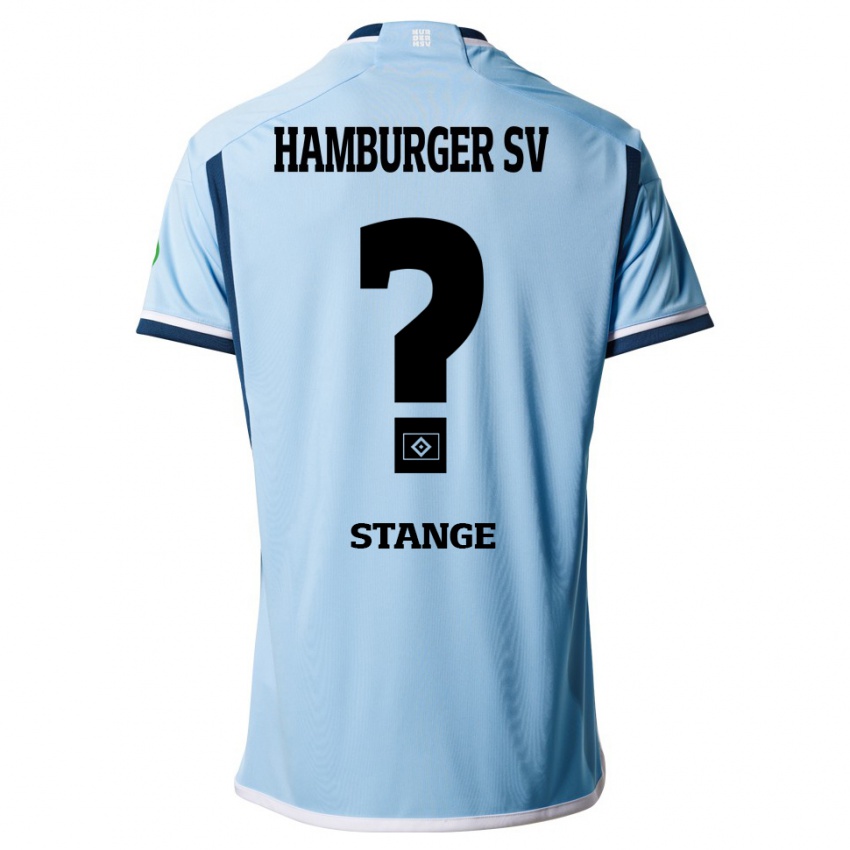 Bambino Maglia Tobias Stange #0 Blu Kit Gara Away 2023/24 Maglietta