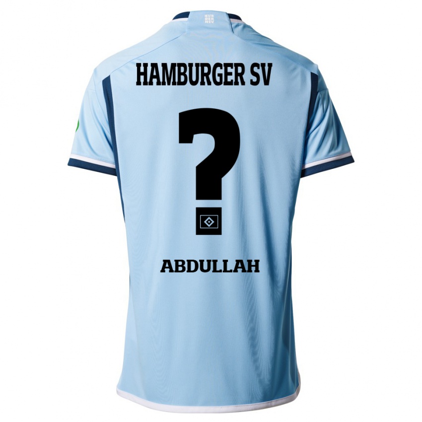 Bambino Maglia Majeed Salo Abdullah #0 Blu Kit Gara Away 2023/24 Maglietta