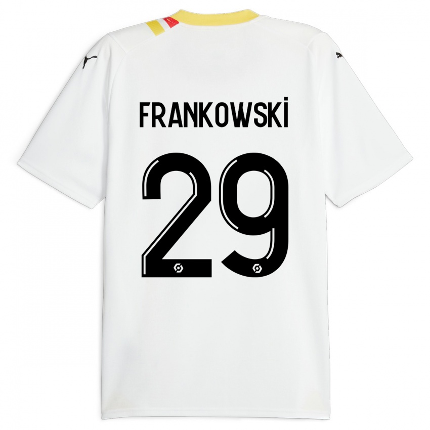 Bambino Maglia Przemyslaw Frankowski #29 Nero Kit Gara Away 2023/24 Maglietta