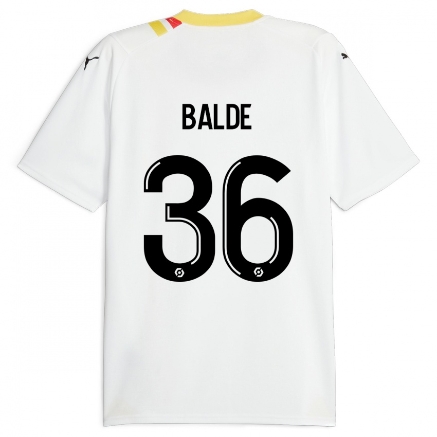 Bambino Maglia Ibrahima Baldé #36 Nero Kit Gara Away 2023/24 Maglietta