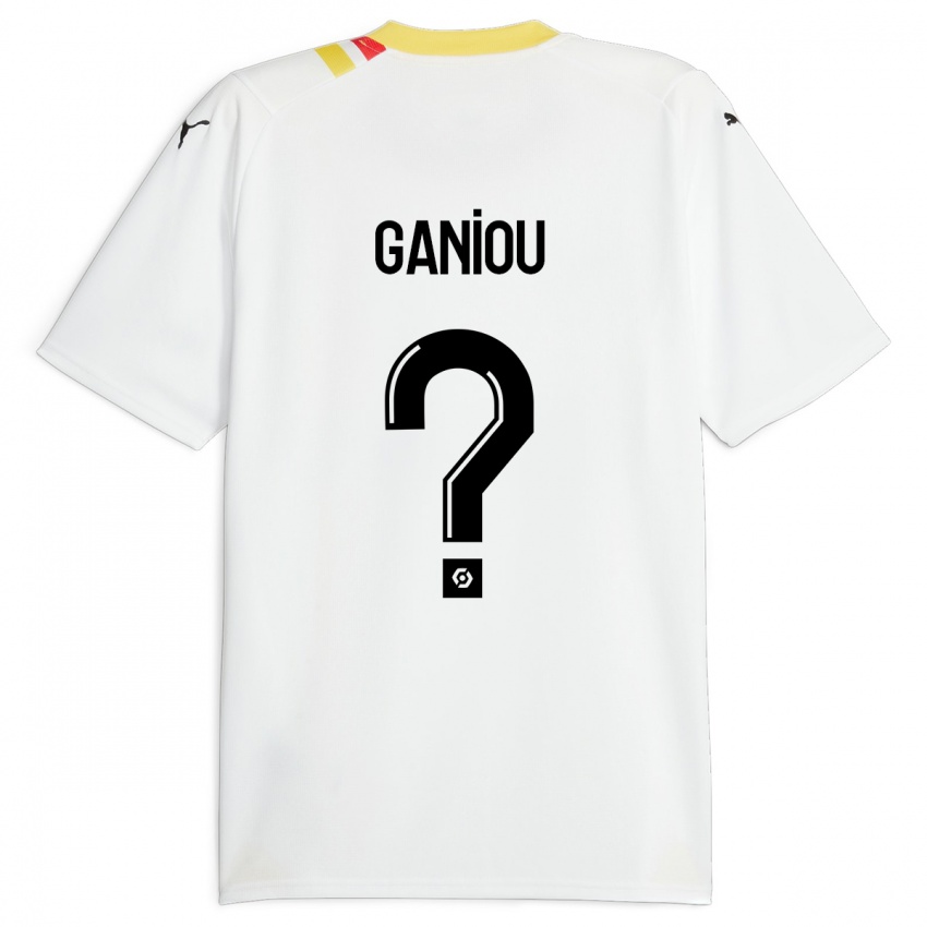 Bambino Maglia Ismaëlo Ganiou #0 Nero Kit Gara Away 2023/24 Maglietta