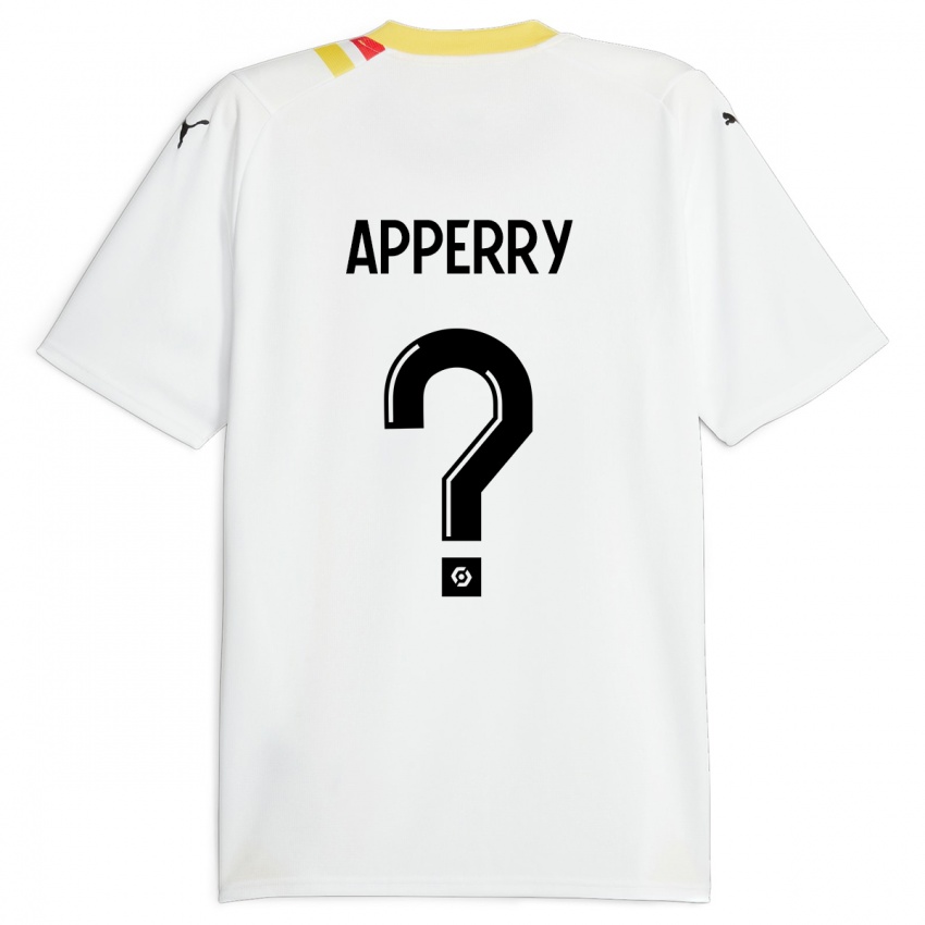 Bambino Maglia Marceau Apperry #0 Nero Kit Gara Away 2023/24 Maglietta