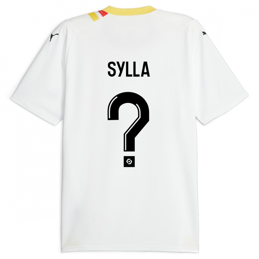 Bambino Maglia Fodé Sylla #0 Nero Kit Gara Away 2023/24 Maglietta