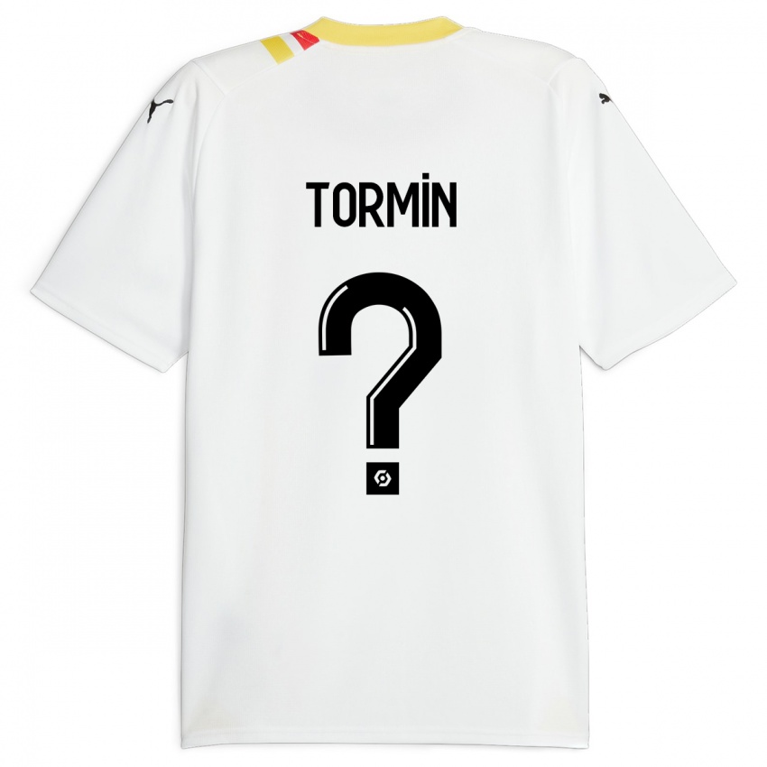 Bambino Maglia Sean Tormin #0 Nero Kit Gara Away 2023/24 Maglietta