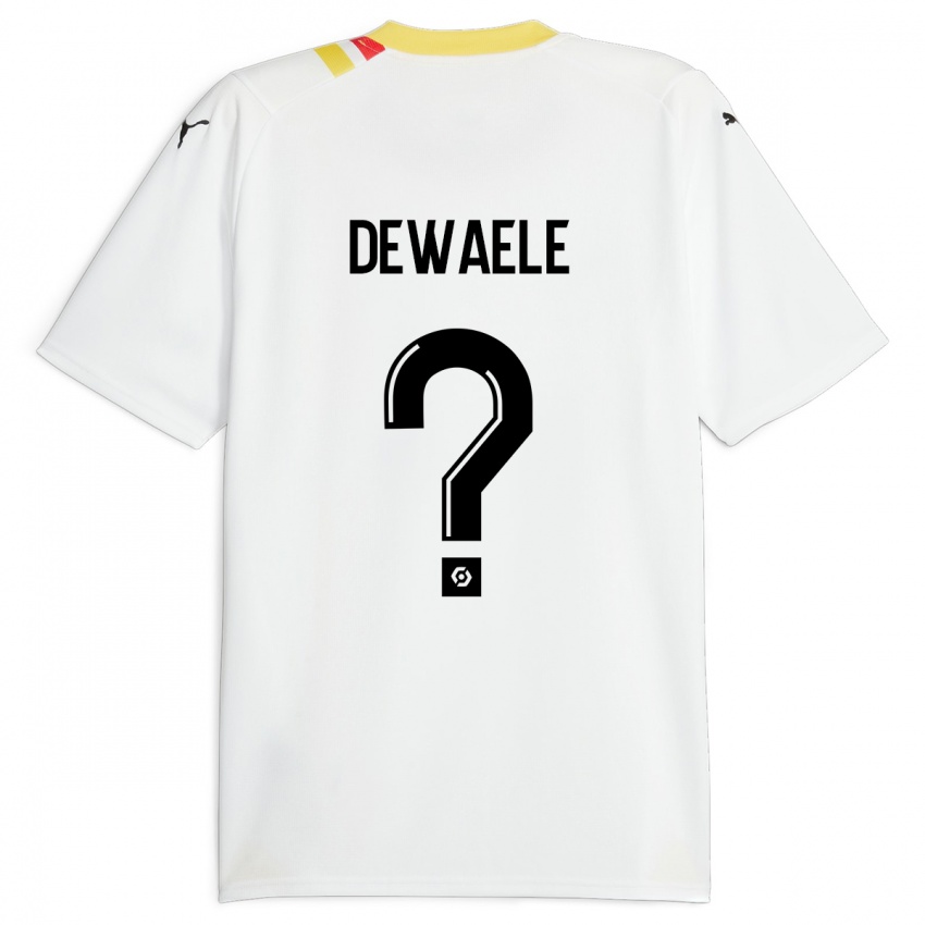 Bambino Maglia Florian Dewaele #0 Nero Kit Gara Away 2023/24 Maglietta