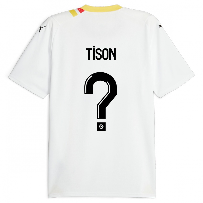 Bambino Maglia Nathan Tison #0 Nero Kit Gara Away 2023/24 Maglietta