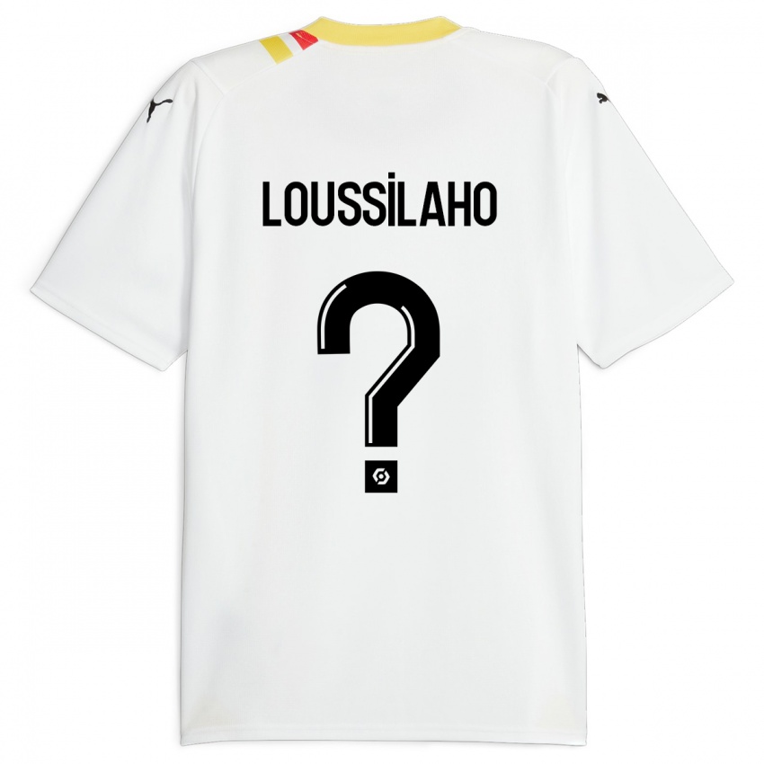 Bambino Maglia Lenny Dziki Loussilaho #0 Nero Kit Gara Away 2023/24 Maglietta