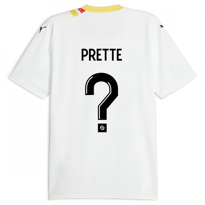 Bambino Maglia Andréa Prette #0 Nero Kit Gara Away 2023/24 Maglietta