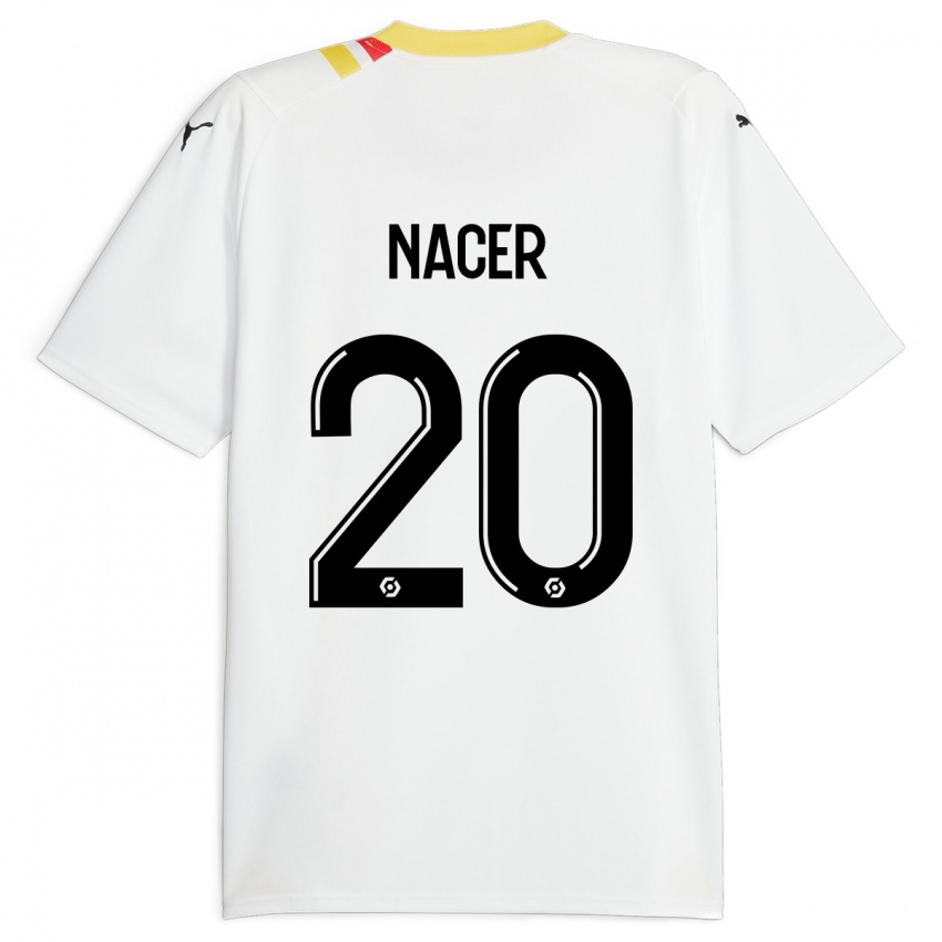 Bambino Maglia Myriem Nacer #20 Nero Kit Gara Away 2023/24 Maglietta