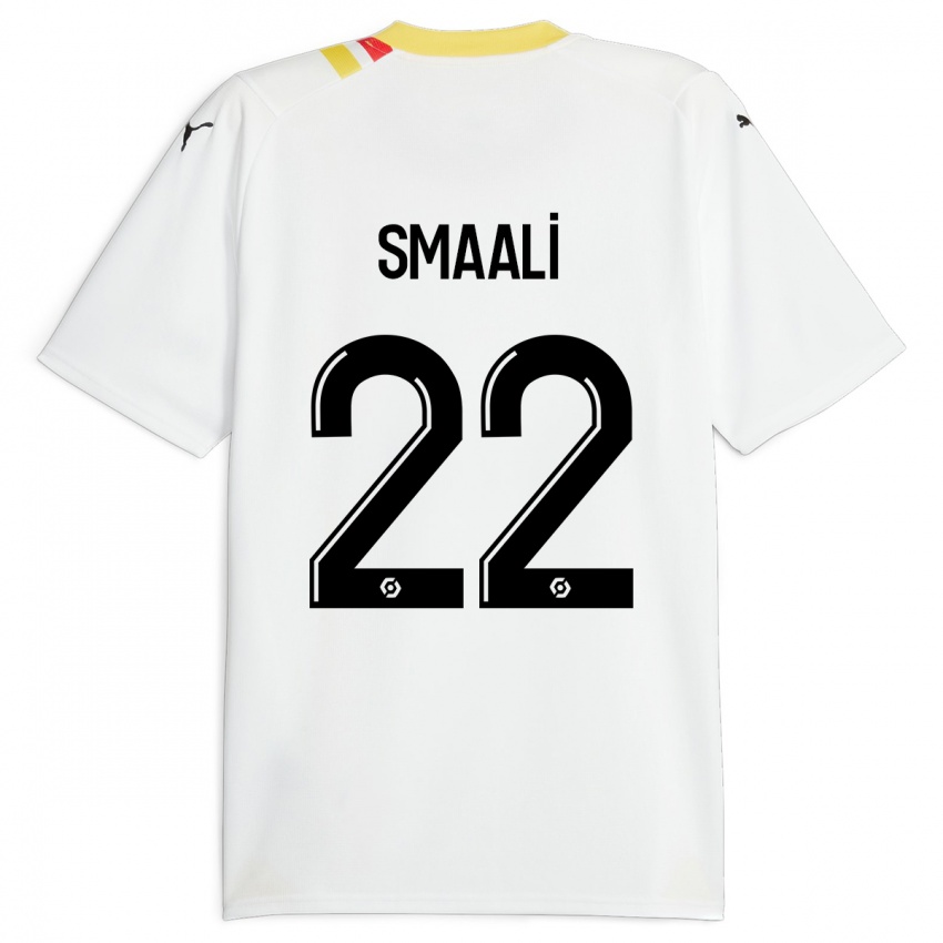 Bambino Maglia Emma Smaali #22 Nero Kit Gara Away 2023/24 Maglietta