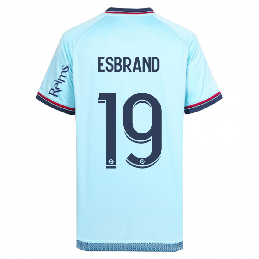 Bambino Maglia Josh Wilson-Esbrand #19 Cielo Blu Kit Gara Away 2023/24 Maglietta