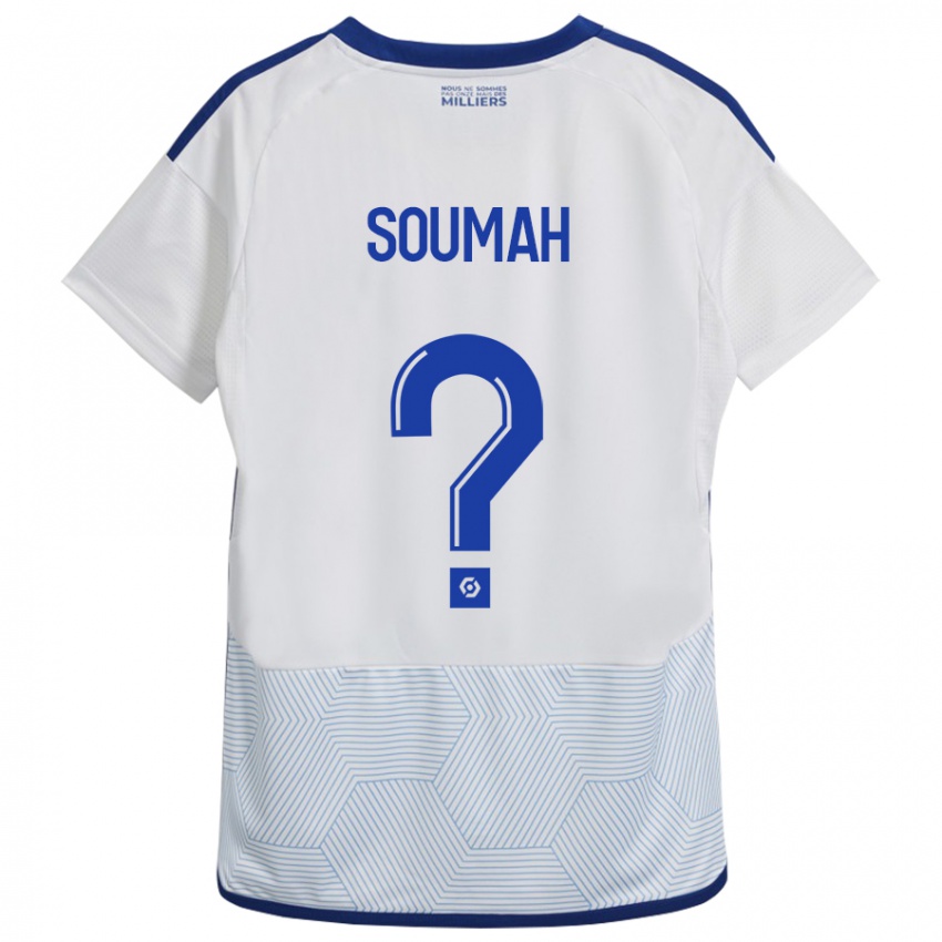 Bambino Maglia Mohamed Soumah #0 Bianco Kit Gara Away 2023/24 Maglietta